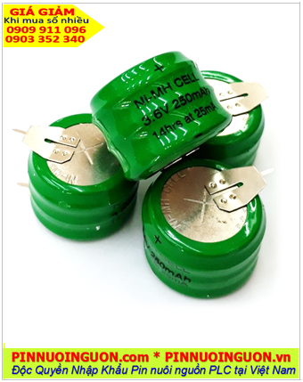Pin sạc 3.6v 250mAh(3/V250H); Pin sạc NiMh 3.6v 250mAh(3/V250H); Pin sạc 3.6v-250mAh